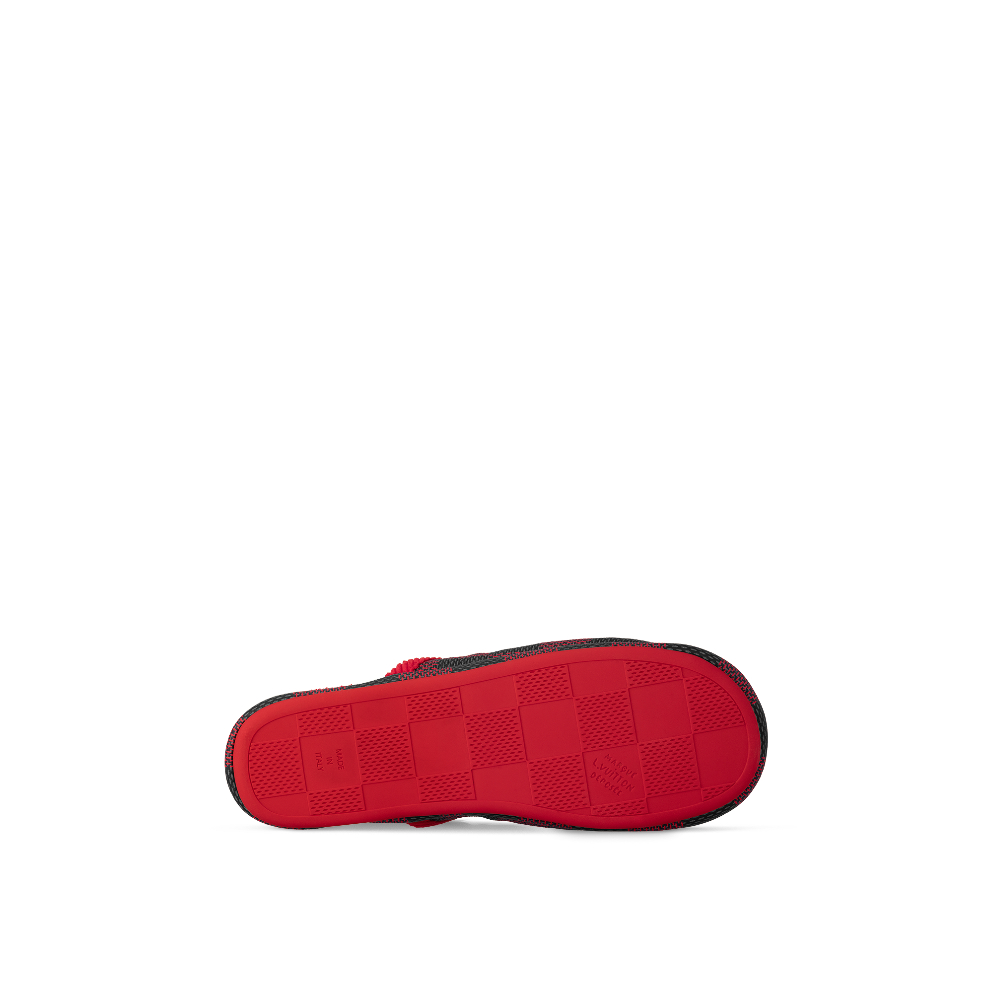 Louis vuitton deals red slippers